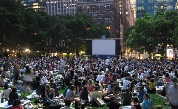 Bryant Park Film Festival, NYC