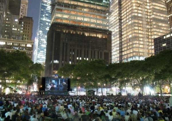 Bryant Park Film Festival, NYC