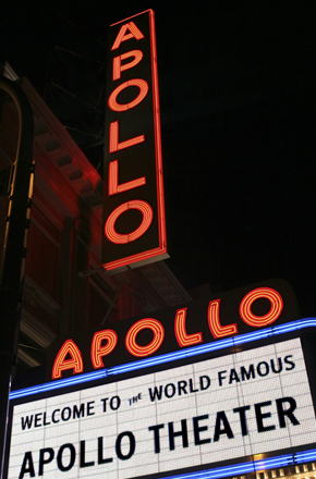 Apollo Theater marquee