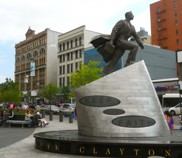 Adam Clayton Powell Statue, 125th St.