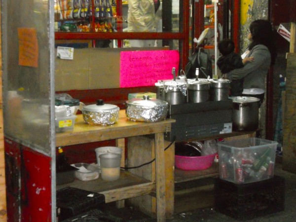 Little Mexico food stand