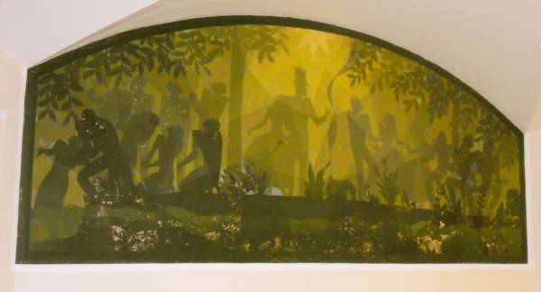 Harlem NY Aaron Douglas Mural Harlem YMCA