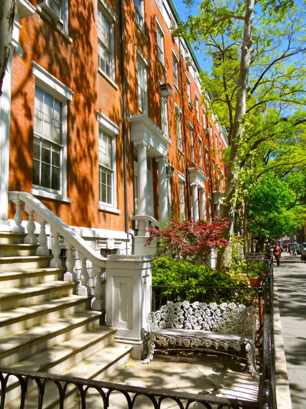 Washington Square's Row in Greenwich Village 