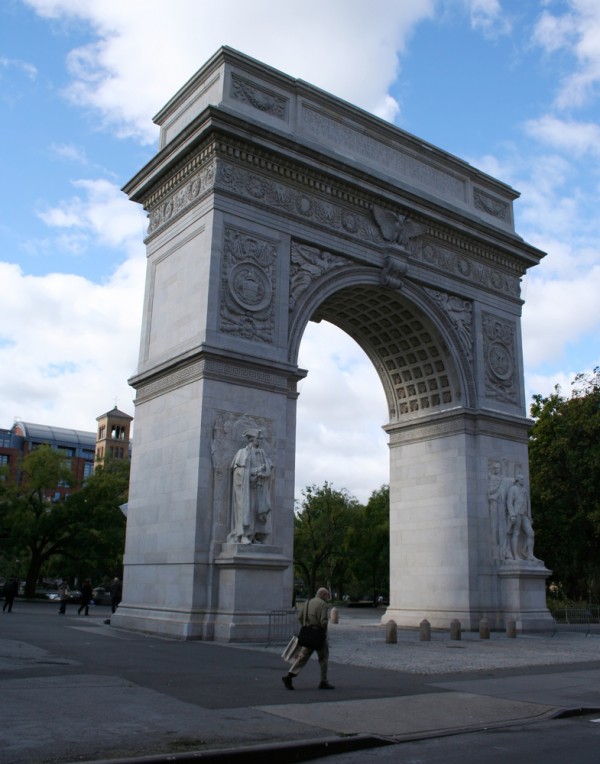 Washington Arch in Greenwich Village