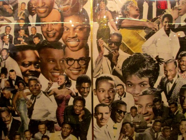 Lobby collage of Apollo Theater Stars