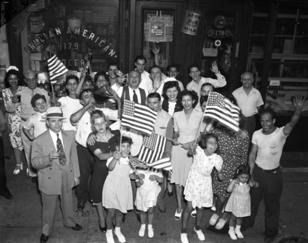 ebration in Little Italy, 1943