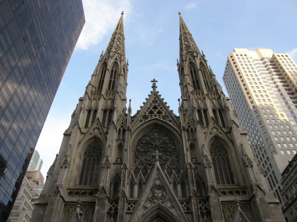 St. Patrick's Cathedral exterior, NYC