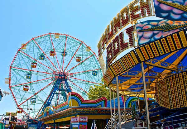Deno's Wonder Wheel, Coney Island, NYC
