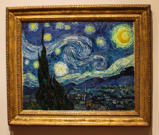 Van Gogh, Starry Night, MoMa