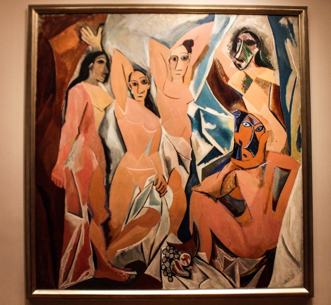 Picasso, Les Demoiselles d’Avignon, MoMa