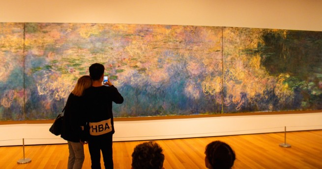 Monet's "Water Lillies," MoMa
