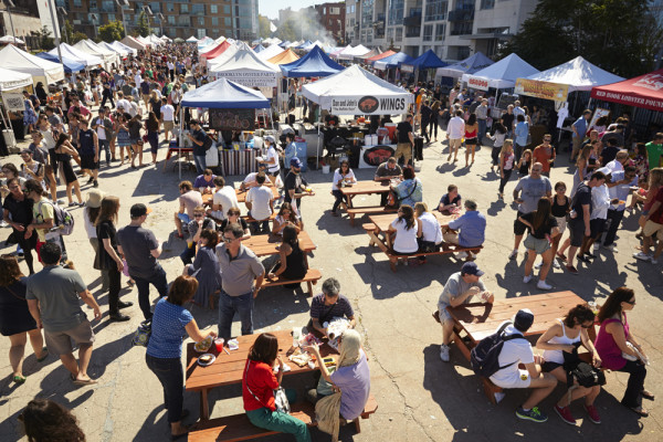 Smorgasburg is the premier weekly food market in NYC.