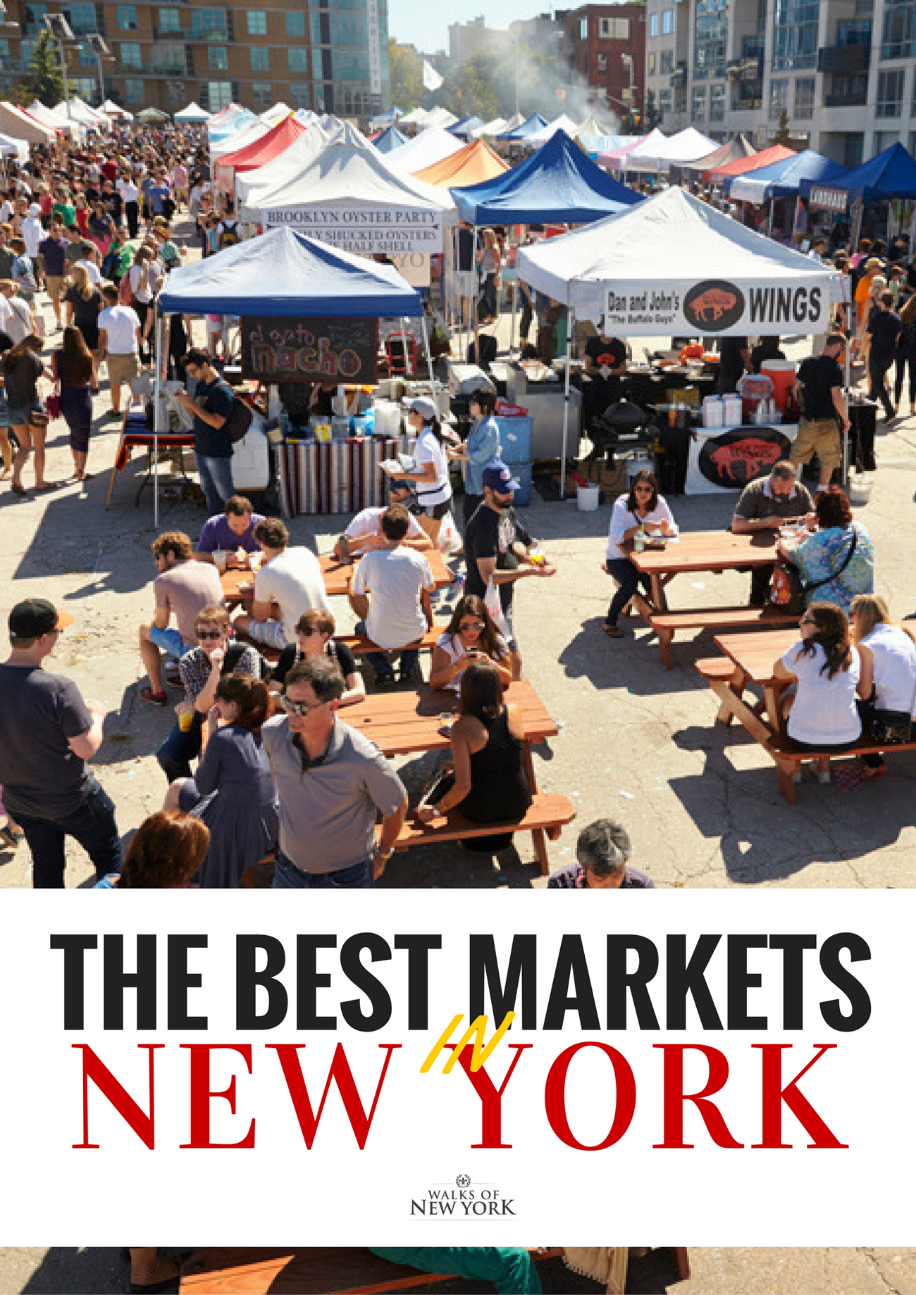 Smorgasburg is one of the best markets in NYC. Find out which markets you should visit on your next trip. 