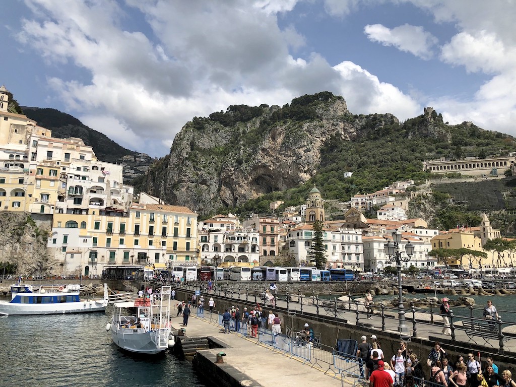 Ferry from Positano to Amalfi