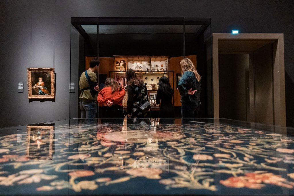 Inside the Rijksmuseum in Amsterdam