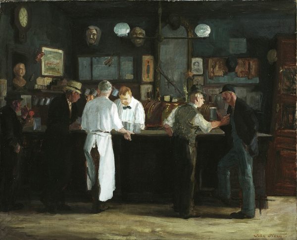 McSorley's Old Ale House, painting by John Sloan