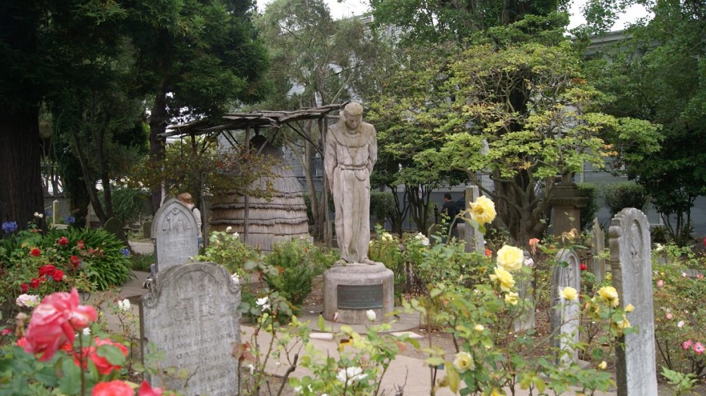 statues in cemetary