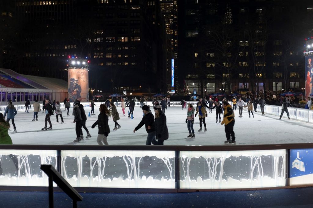 ice skating