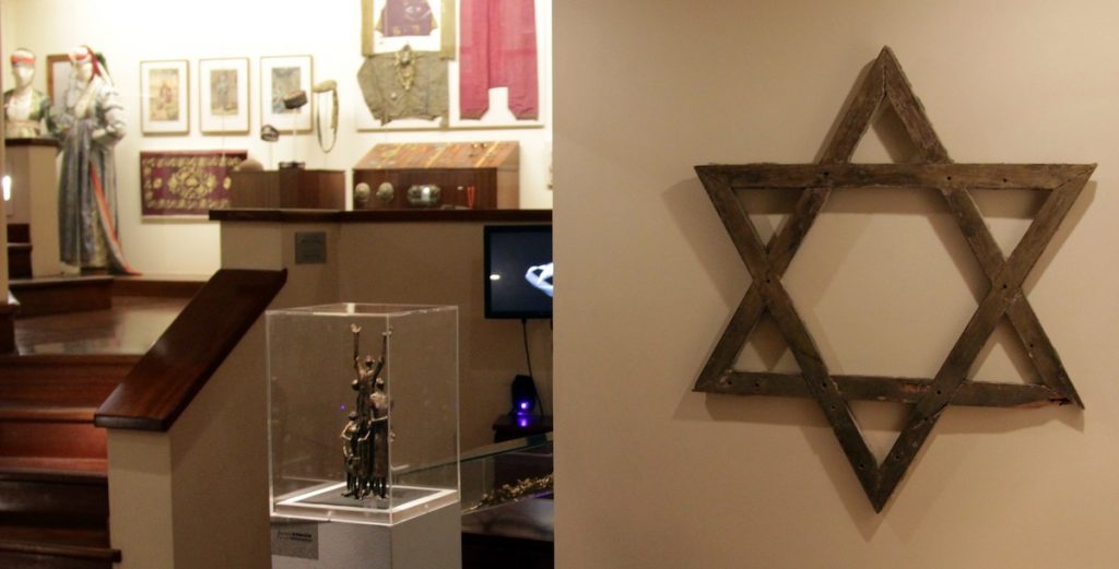 Star of David in a museum