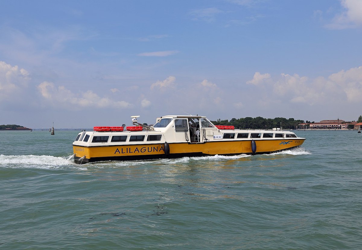 Alilaguna is one of many Venice public transport options