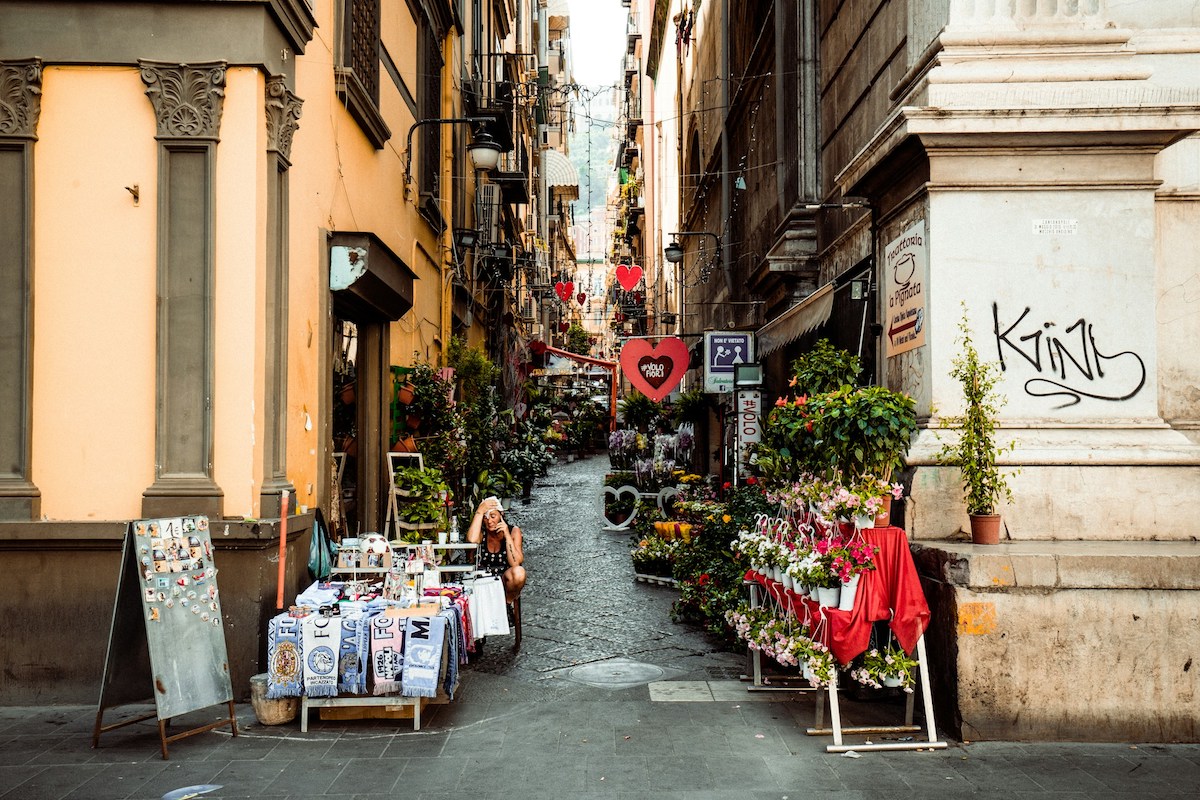 Some of the best hotels in Naples, Italy, are hidden in narrow streets