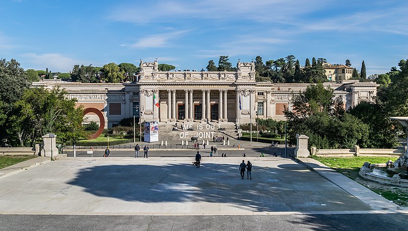 The National Gallery of Modern Art in Rome