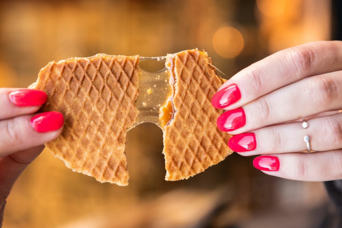 Fresh Stroopwafels in Amsterdam