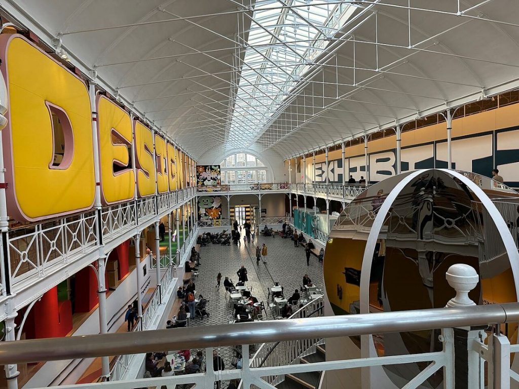 Inside the Young V&A museum in London, a great option for London activities for families. 