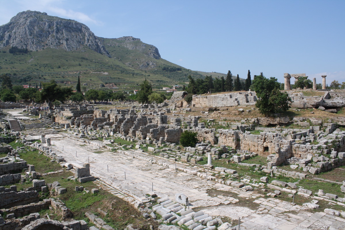 Roman Agora of Ancient Corinth