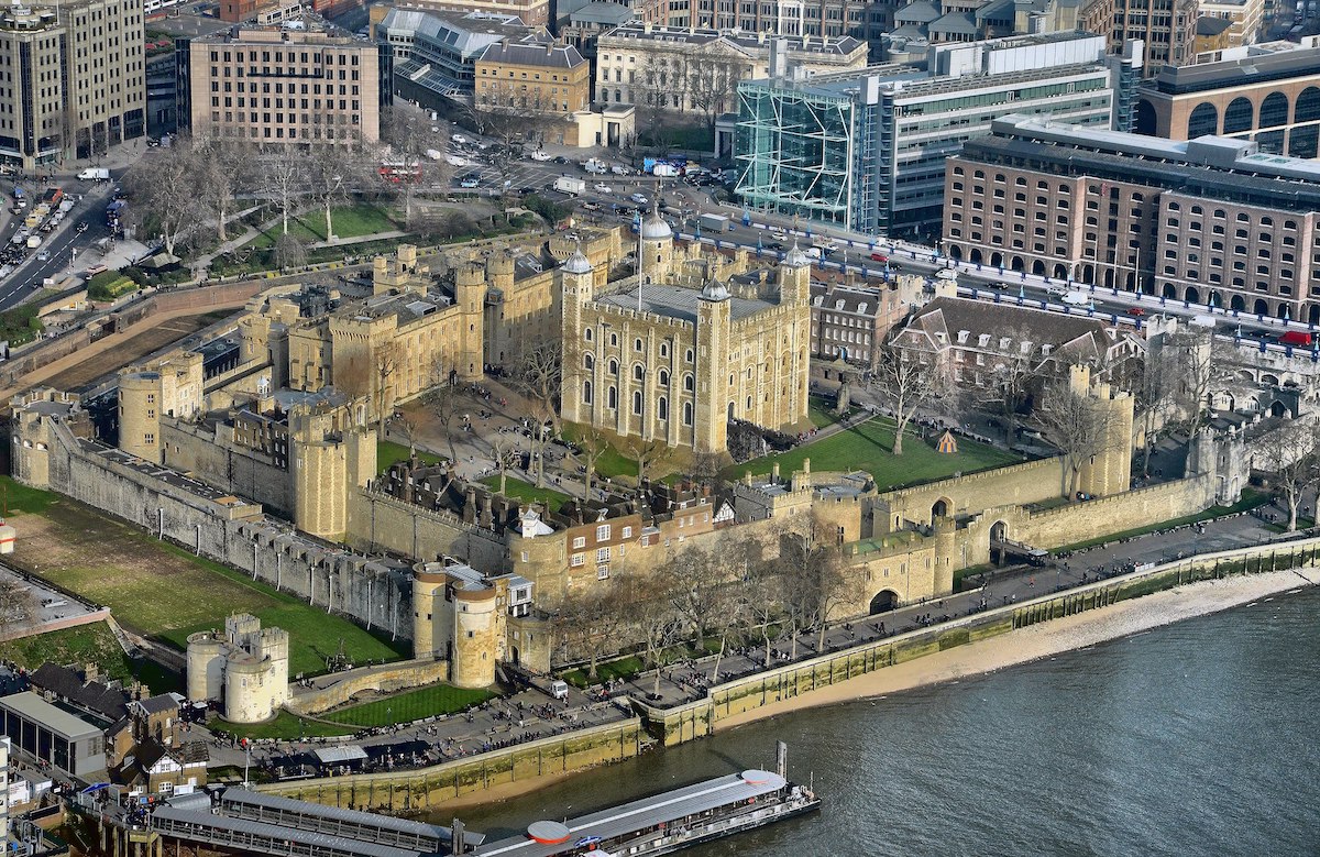 Tower of London seen from the Shard