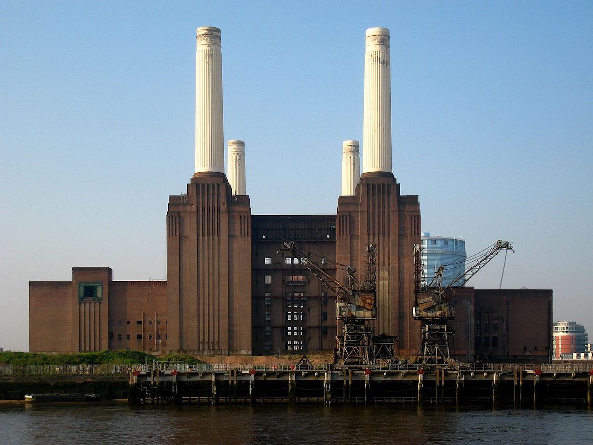 Battersea Power Station is one of many cool places in London