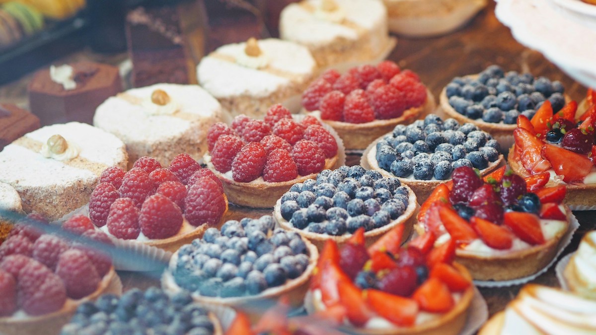 Artisanal tarts in Paris