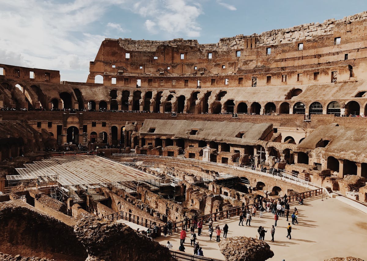 Colosseum Interior Rome